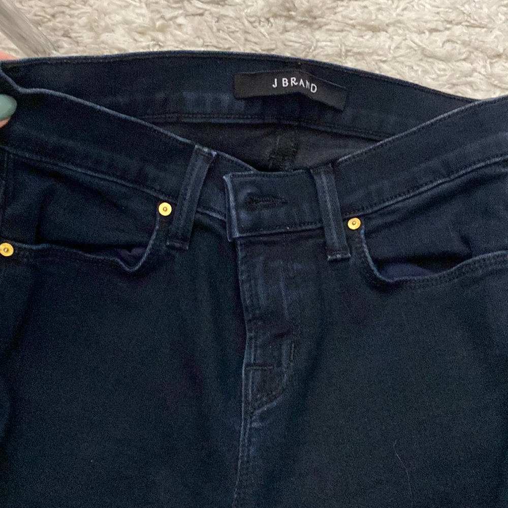 Jbrand dark blue skinny jeans!
